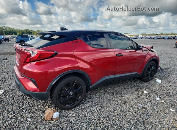 JTNKHMBX2M1119456 2021 TOYOTA C-HR Red Tył prawy