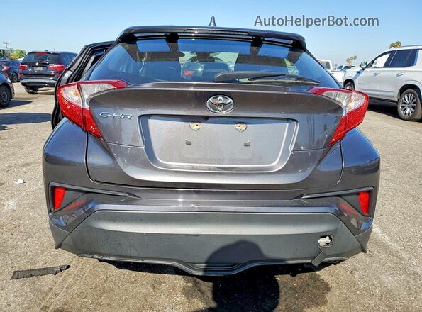 JTNKHMBX6K1038716 2019 TOYOTA C-HR Gray Rear view