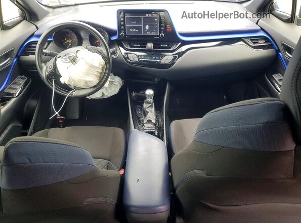 JTNKHMBX7L1090812 2020 TOYOTA C-HR Blue Dashboard view