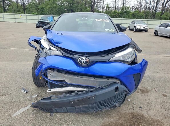 JTNKHMBX7L1090812 2020 TOYOTA C-HR Blue Front view