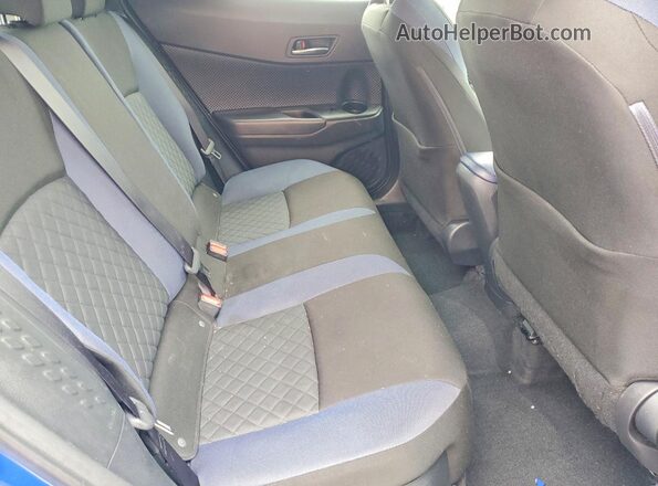 JTNKHMBX7L1090812 2020 TOYOTA C-HR Blue Rear seats view