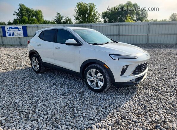 KL4AMBS26RB156283 2024 BUICK ENCORE White Przód prawy