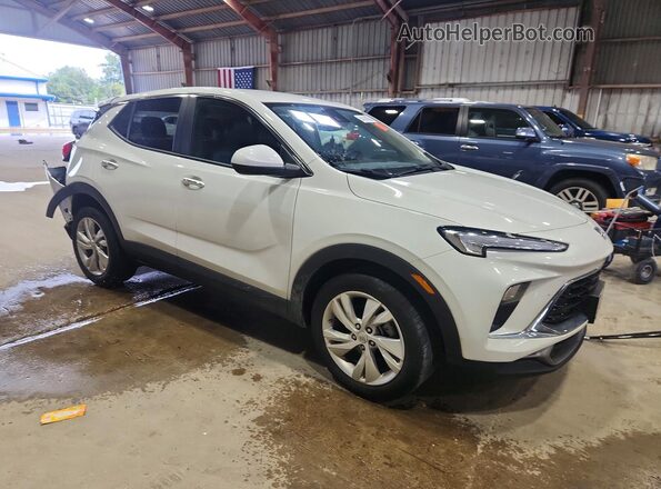 KL4AMBSL6SB130085 2025 BUICK ENCORE White Передня права чверть