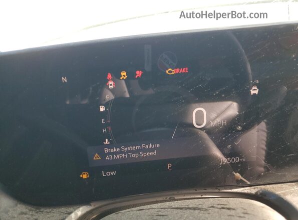 KL4AMDSL8RB159688 2024 BUICK ENCORE White Вид щитка приладів