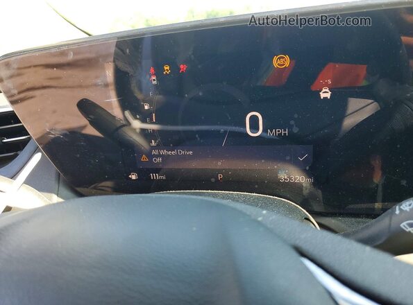 KL4AMESL4SB046946 2025 BUICK ENCORE White Instrument cluster view
