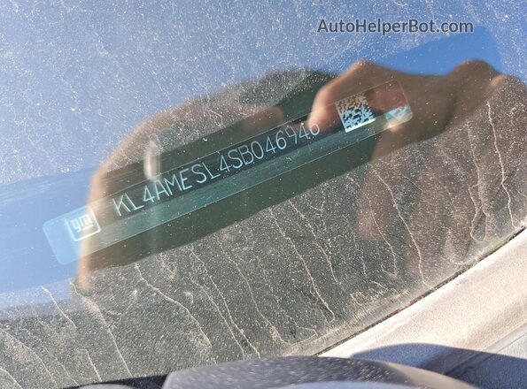 KL4AMESL4SB046946 2025 BUICK ENCORE White VIN sticker view
