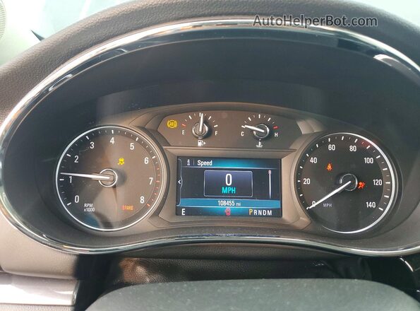 KL4CJ1SB0KB707230 2019 BUICK ENCORE Black Instrument cluster view