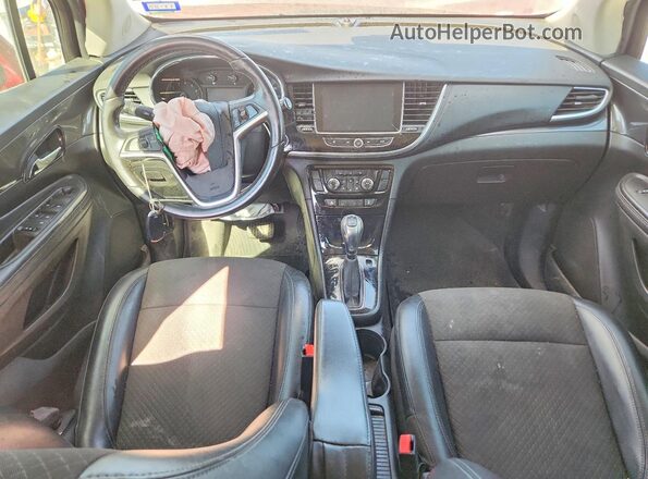 KL4CJ1SM9KB710886 2019 BUICK ENCORE Red Widok deski rozdzielczej