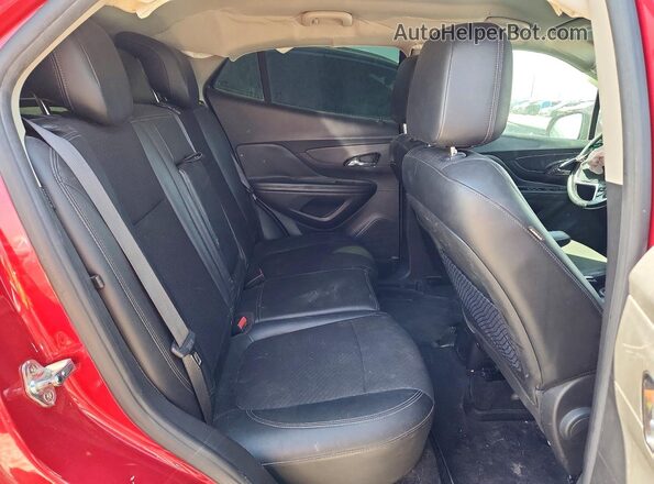 KL4CJ1SM9KB710886 2019 BUICK ENCORE Red Widok tylnych siedzeń