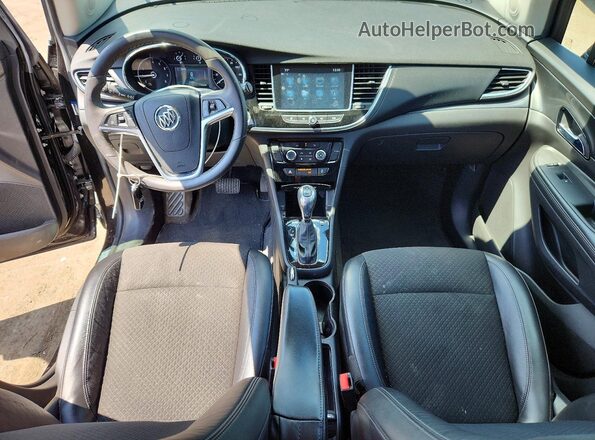 KL4CJASB0HB056836 2017 BUICK ENCORE Black Вид панелі приладів