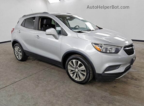 KL4CJASB0HB061180 2017 BUICK ENCORE Серебряный Передняя правая четверть