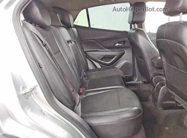KL4CJASB0HB061180 2017 BUICK ENCORE Серебряный Вид задних сидений