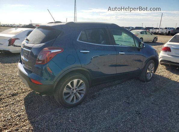 KL4CJASB0KB743189 2019 BUICK ENCORE Синий Задняя правая четверть