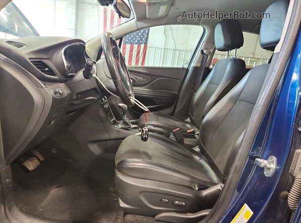 KL4CJASB0KB762809 2019 BUICK ENCORE Синий Вид салона спереди