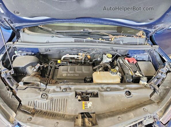 KL4CJASB0KB762809 2019 BUICK ENCORE Синий Вид задней части салона