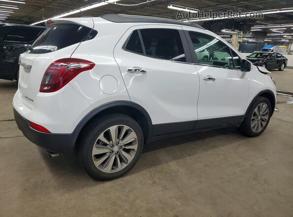 KL4CJASB1KB700142 2019 BUICK ENCORE Белый Задняя правая четверть