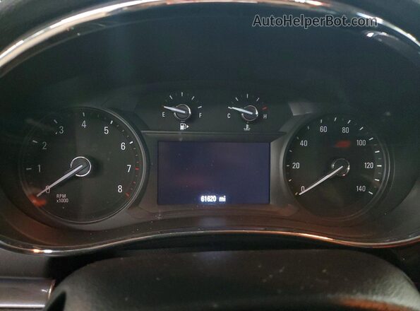 KL4CJASB1KB700142 2019 BUICK ENCORE Белый Вид щитка приборов