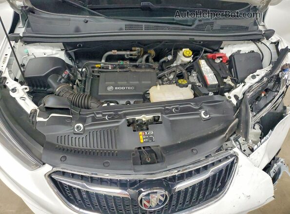 KL4CJASB1KB700142 2019 BUICK ENCORE Белый Вид подкапотного пространства