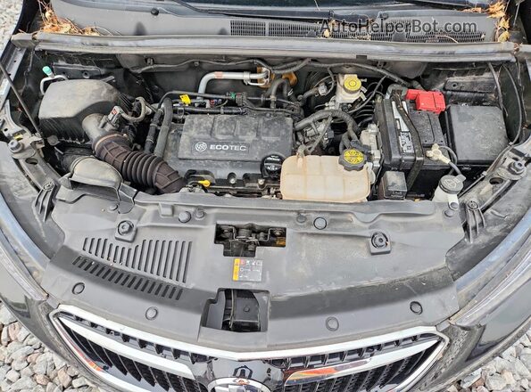 KL4CJASB1KB807353 2019 BUICK ENCORE Black Vista del compartimento del motor