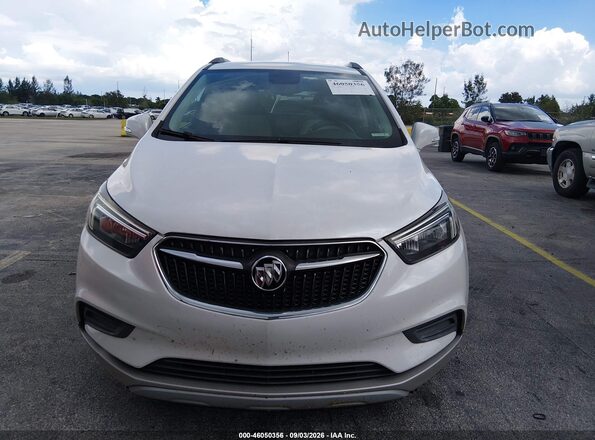 KL4CJASB1KB870114 2019 BUICK ENCORE White Դիմացի տեսք