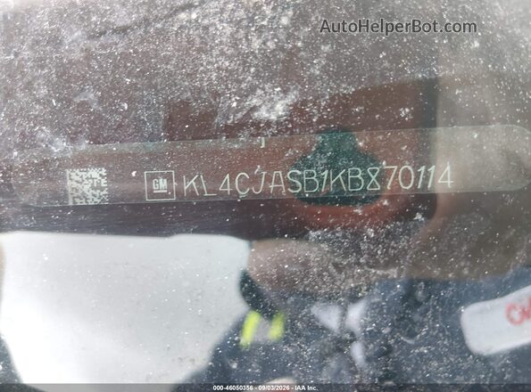KL4CJASB1KB870114 2019 BUICK ENCORE White Շարժիչի բաժամունքի տեսք
