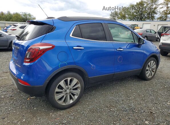 KL4CJASB3HB054952 2017 BUICK ENCORE Синий Задняя правая четверть