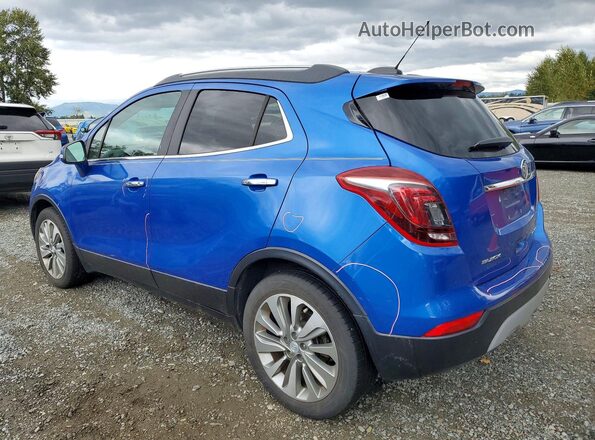 KL4CJASB3HB054952 2017 BUICK ENCORE Синий Задняя левая четверть