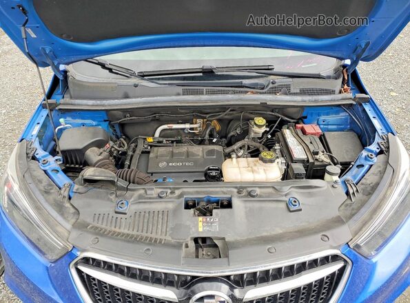 KL4CJASB3HB054952 2017 BUICK ENCORE Синий Вид подкапотного пространства