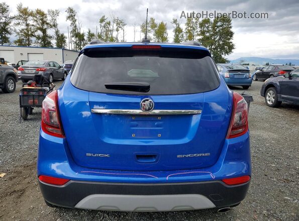 KL4CJASB3HB054952 2017 BUICK ENCORE Синий Вид сзади