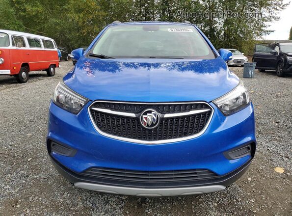 KL4CJASB3HB054952 2017 BUICK ENCORE Синий Вид спереди