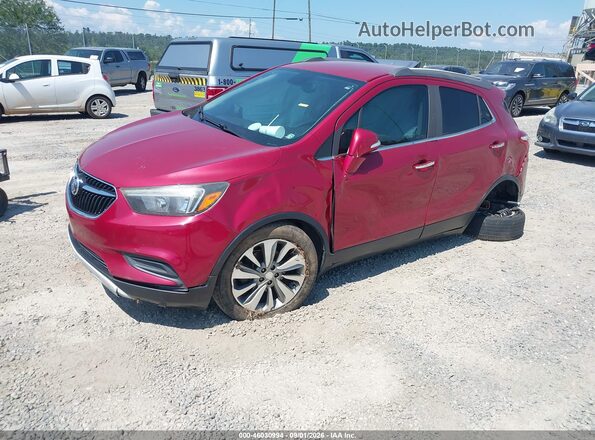 KL4CJASB4HB051557 2017 BUICK ENCORE Red Przód lewy