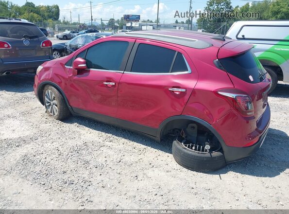 KL4CJASB4HB051557 2017 BUICK ENCORE Red Tył lewy