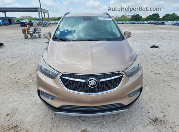 KL4CJASB4JB679902 2018 BUICK ENCORE Tan Front view