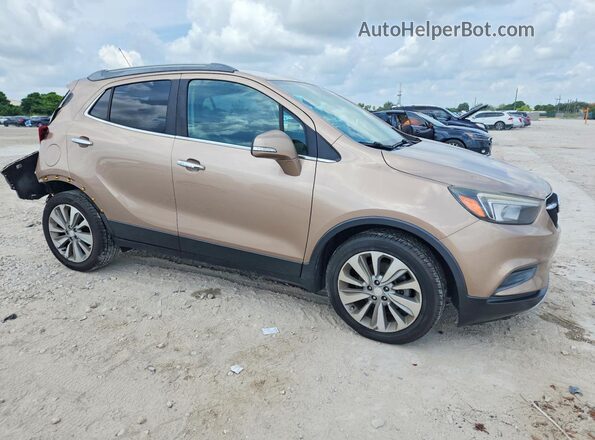 KL4CJASB4JB679902 2018 BUICK ENCORE Tan Front right