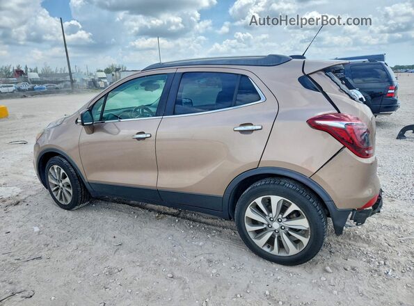 KL4CJASB4JB679902 2018 BUICK ENCORE Tan Rear left