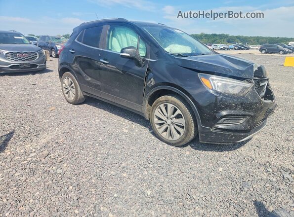 KL4CJASB6KB849209 2019 BUICK ENCORE Черный Передняя правая четверть