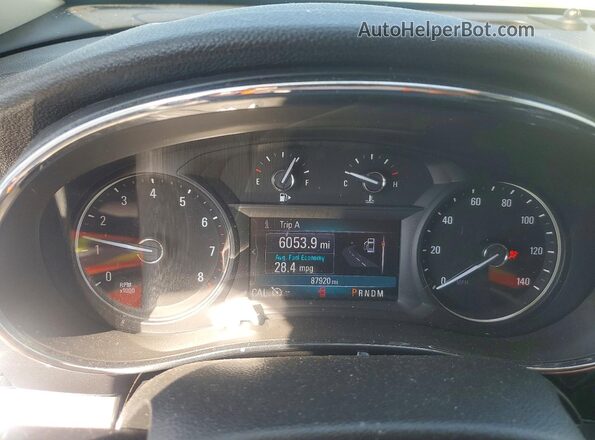 KL4CJASB6KB849209 2019 BUICK ENCORE Черный Вид щитка приборов