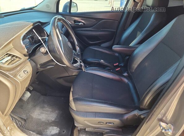 KL4CJASB6LB007682 2020 BUICK ENCORE Угольный Вид салона спереди