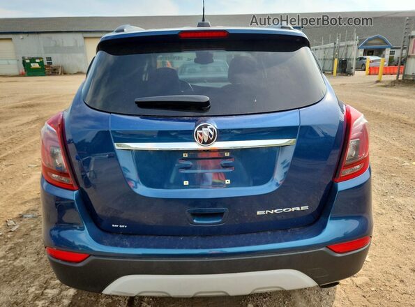 KL4CJASB6LB050175 2020 BUICK ENCORE Синий Вид сзади