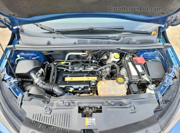 KL4CJASB6LB050175 2020 BUICK ENCORE Синий Вид подкапотного пространства