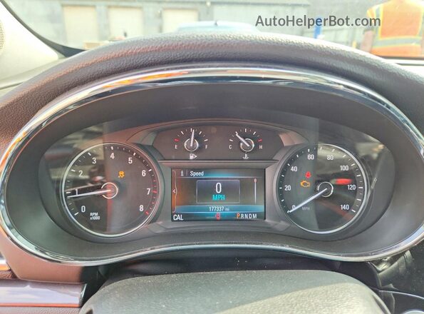 KL4CJASB6LB050175 2020 BUICK ENCORE Синий Вид щитка приборов