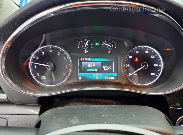KL4CJASB7HB013286 2017 BUICK ENCORE Blue Vista del cuadro de instrumentos