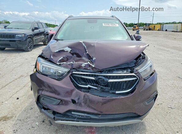 KL4CJASB7JB708924 2018 BUICK ENCORE Бордовый Вид спереди