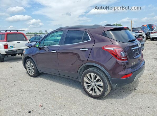 KL4CJASB7JB708924 2018 BUICK ENCORE Бордовый Задняя левая четверть
