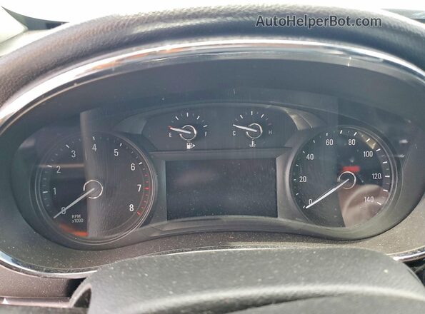 KL4CJASB7JB708924 2018 BUICK ENCORE Бордовый Вид щитка приборов