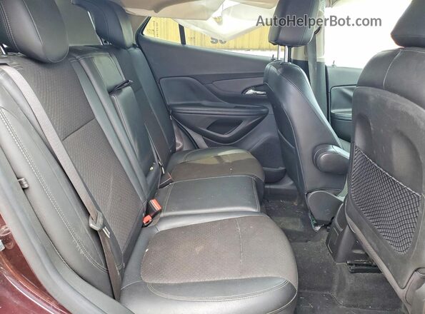 KL4CJASB7JB708924 2018 BUICK ENCORE Бордовый Вид задней части салона