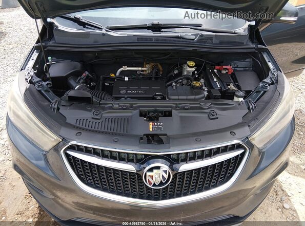 KL4CJBSB6HB039979 2017 BUICK ENCORE Gray Вид ззаду