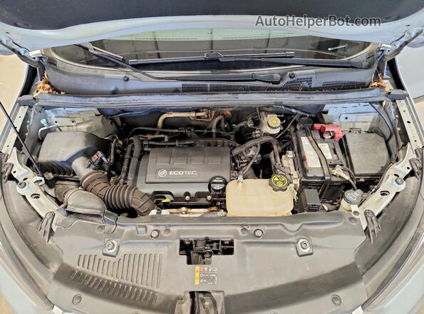 KL4CJBSB9HB013540 2017 BUICK ENCORE Серебряный Вид подкапотного пространства