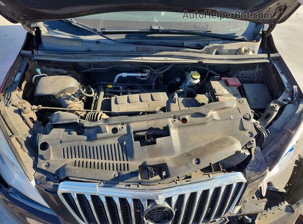 KL4CJCSB2GB692927 2016 BUICK ENCORE Brown Вид підкапотного простору