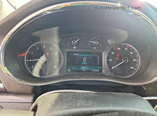 KL4CJDSB3HB019717 2017 BUICK ENCORE Silver Vista del cuadro de instrumentos